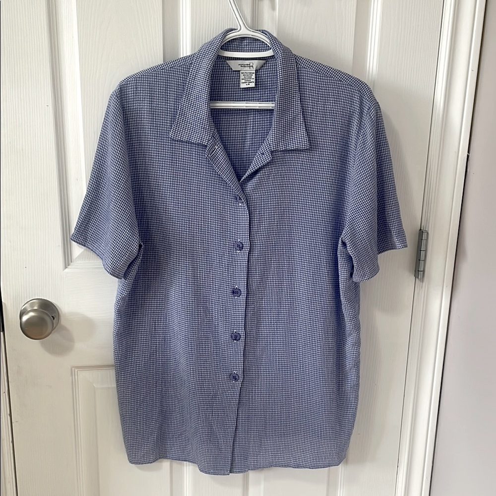 VINTAGE Blue Button Down Shirt